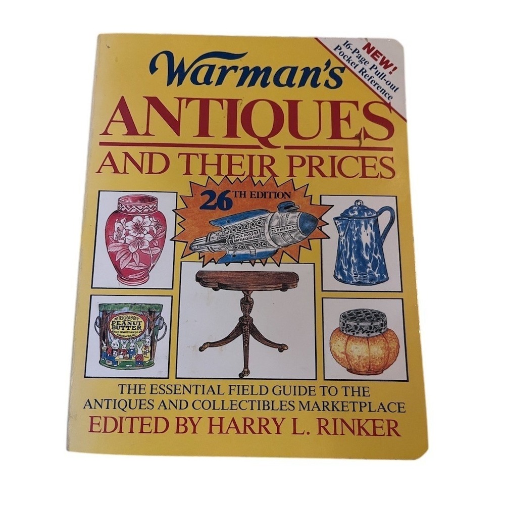 Warman's Antiques and Their Prices 26th Edition Pocket‎ Price Guide